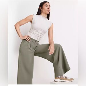 LOFT VERA Cream Mock Neck Top